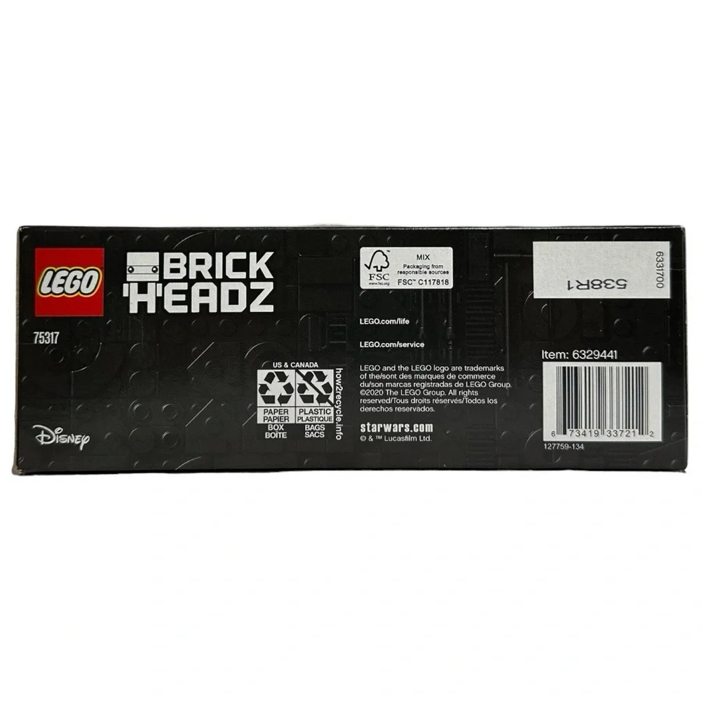 LEGO BrickHeadz Star Wars The Mandalorian & The Child 75317